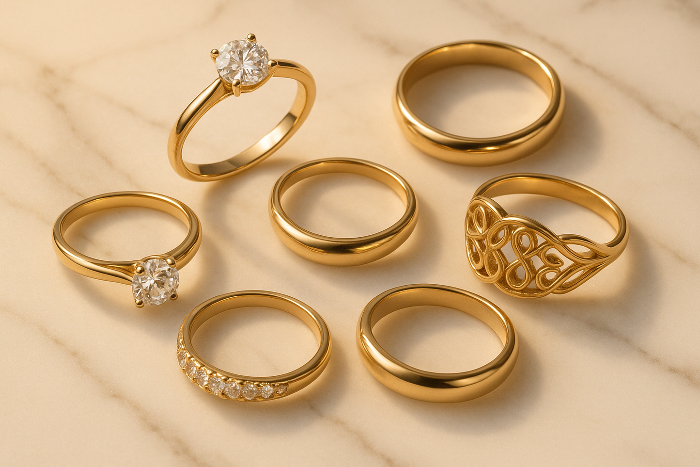 gold rings