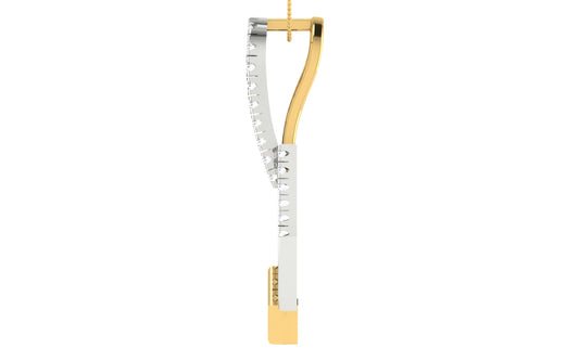 Aurelia Halo Gold & Diamond Pendant