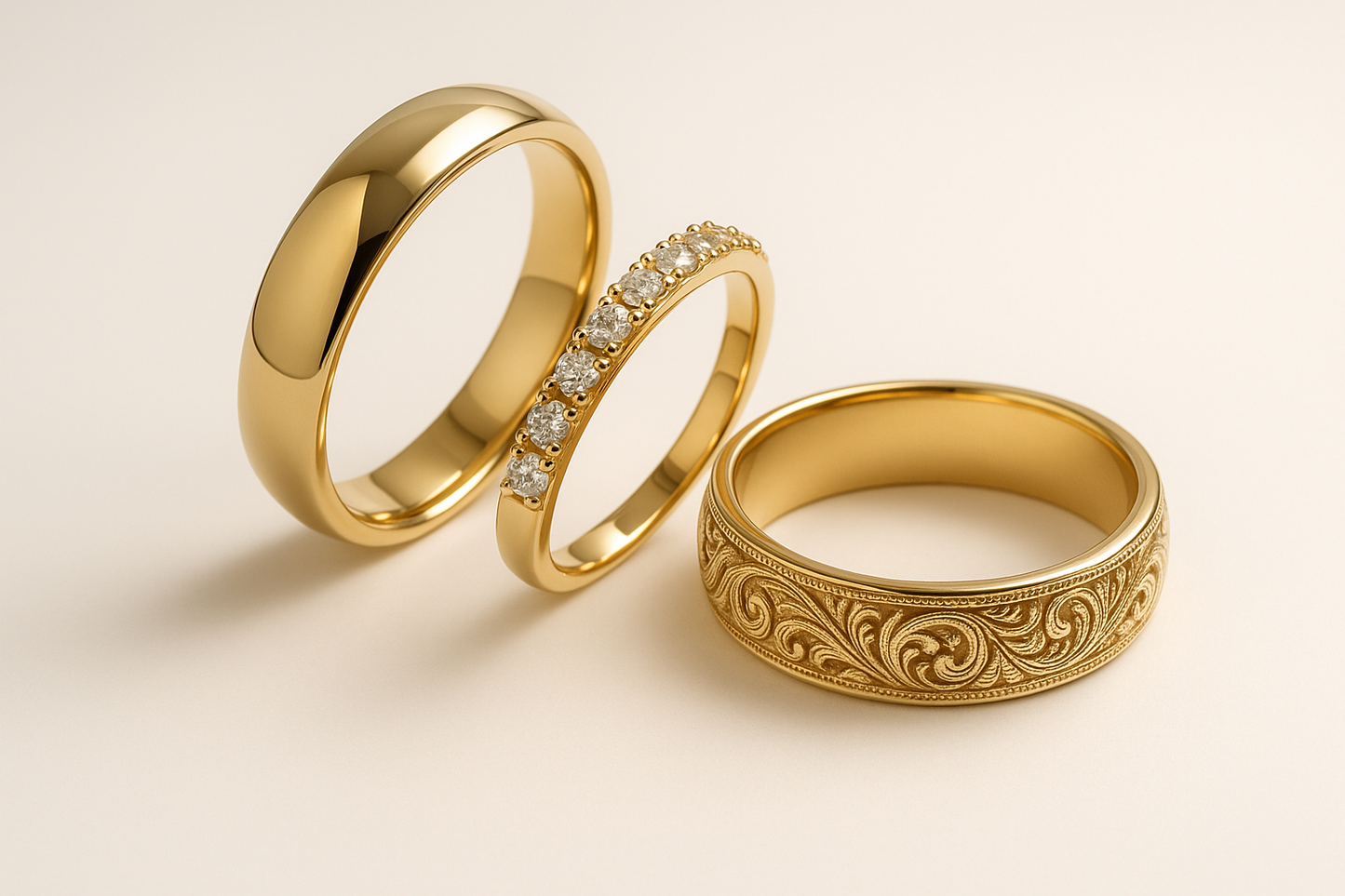 3 gold ring products